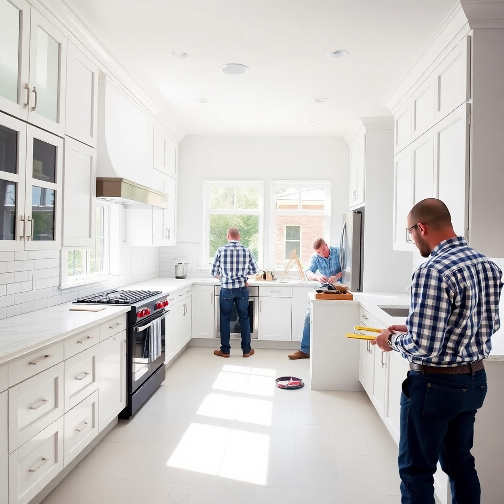 Depict the transformation of a living room with a clear before-and-after effect, showcasing the distinct changes and enhancements made. Use contrasting light and shadow to highlight the new features while creating visual interest. Capture this scene from a dynamic angle to convey the extensive renovations performed.